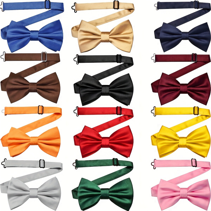 Men'S Formal Wear Bow Ties - Erkek ve Kadın Ayarlanabilir Papyon Kravat-Güvenli