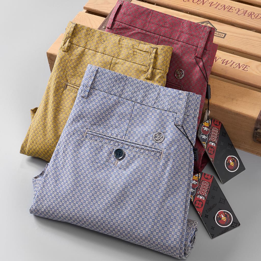 Men'S Used Formal Wear - Ekose rahat pantolon erkekler kore moda