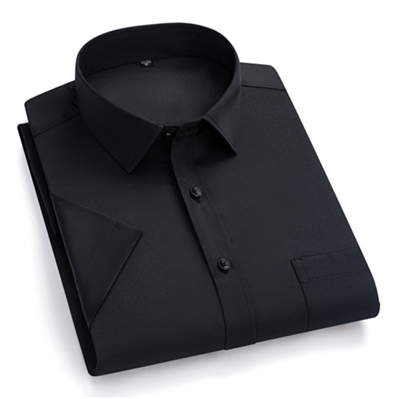 Men Formal Office Wear Shirts - Büyük Beden 7XL Yazlık Erkek Gömlekleri