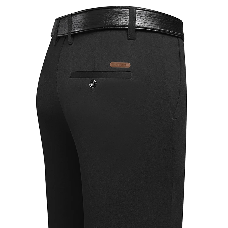 Men Formal Wear For Summer - Erkek Uzun Düz Paça Klasik Pantolon
