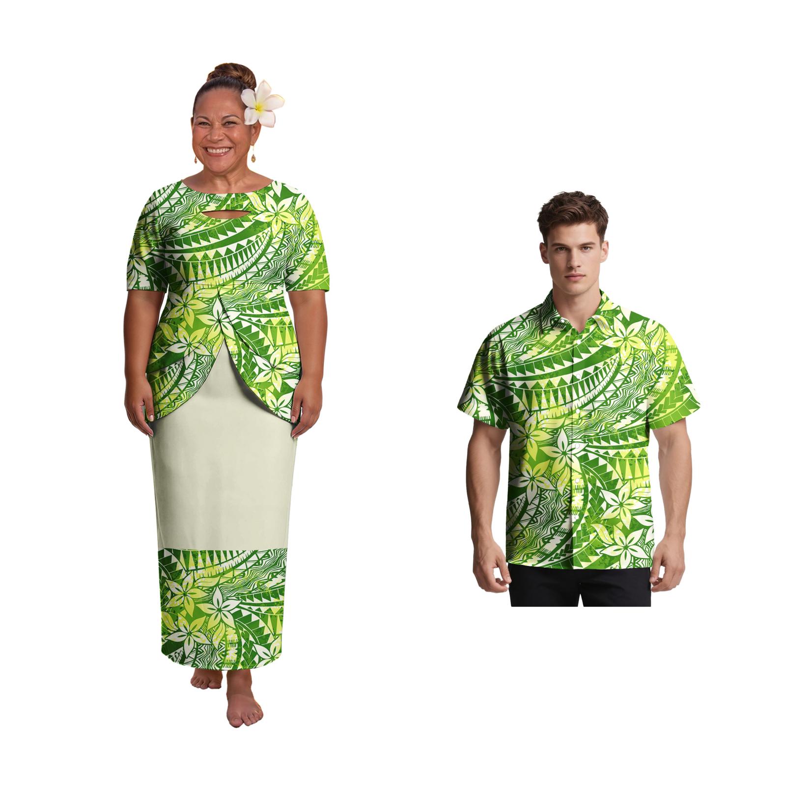 Men'S Hawaiian Formal Wear - Büyük Beden Çift Kombinleri Çok Satan