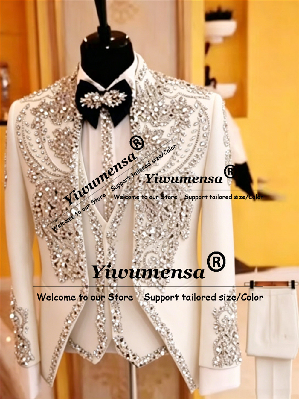 İtalyan Tasarım Düğünler İçin  - Men Formal Party Wear Outfit incelemesi ve fiyatı