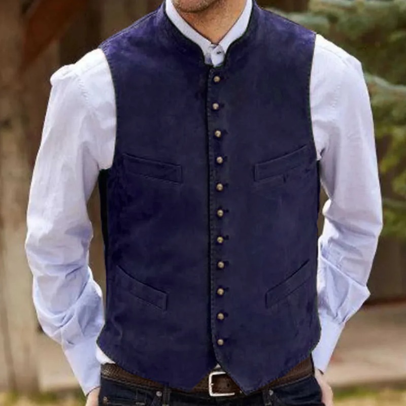 Erkekler Yelek Kahve Süet Kadi - Men'S Used Formal Wear incelemesi ve fiyatı