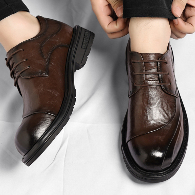Kahverengi Parlatılmış Hakiki  - Men'S Formal Wear For A Wedding incelemesi ve fiyatı