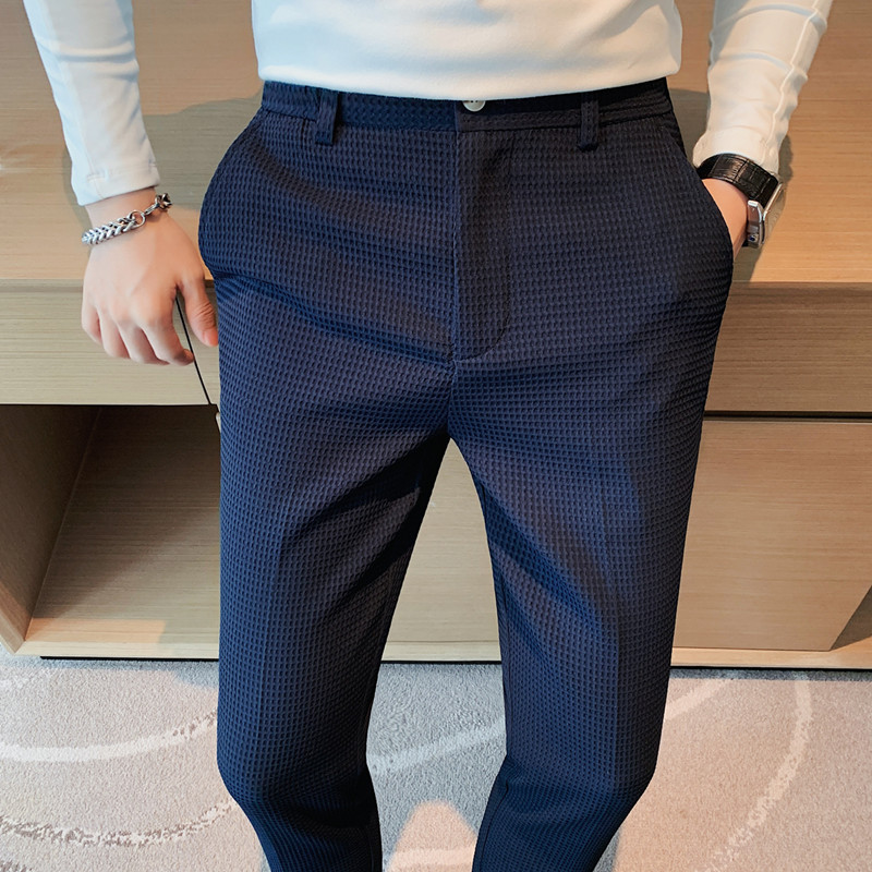 2024 Sonbahar Yeni Waffle Stre - Men'S Used Formal Wear incelemesi ve fiyatı