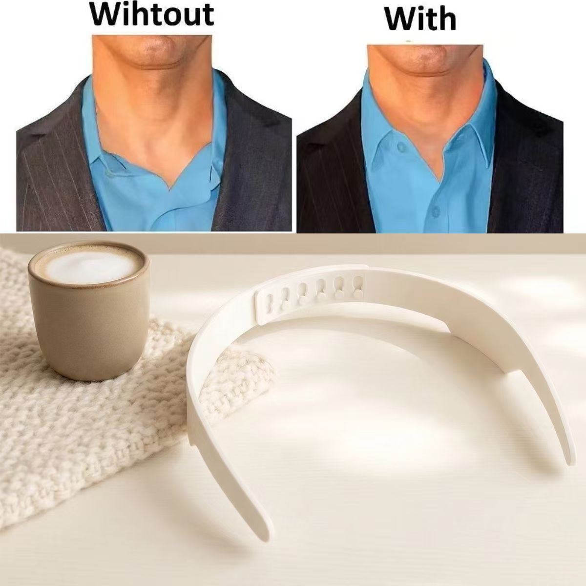 1 Adet Ayarlanabilir PVC Kıvrı - Men Formal Office Wear Shirts incelemesi ve fiyatı
