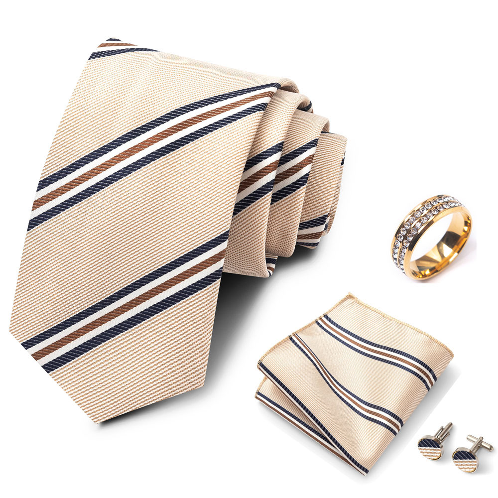 Çizgili erkek kravat seti, gün - Men'S Formal Wear For A Wedding incelemesi ve fiyatı