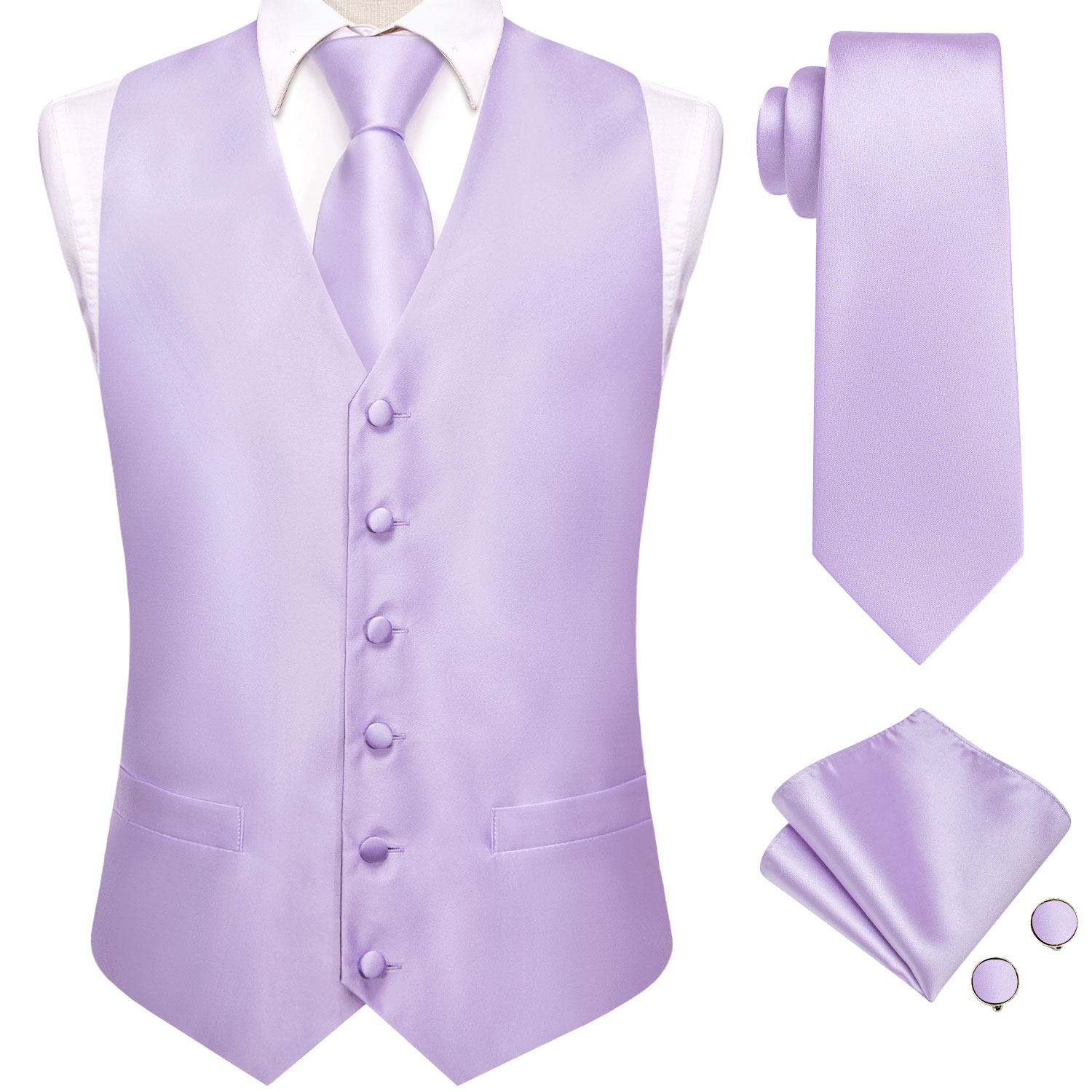 Hi-Tie Katı Voilet Lila Erkek  - Men'S Formal Wear For A Wedding incelemesi ve fiyatı