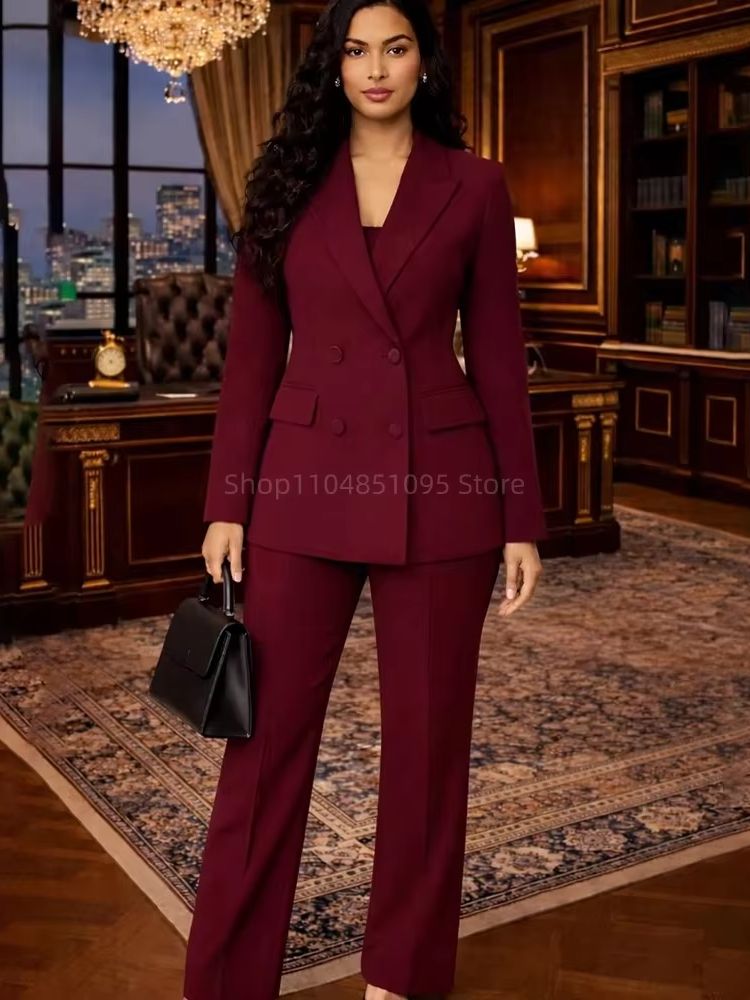 Moda şık bordo takım elbise ka - Wool Suit Jacket incelemesi ve fiyatı