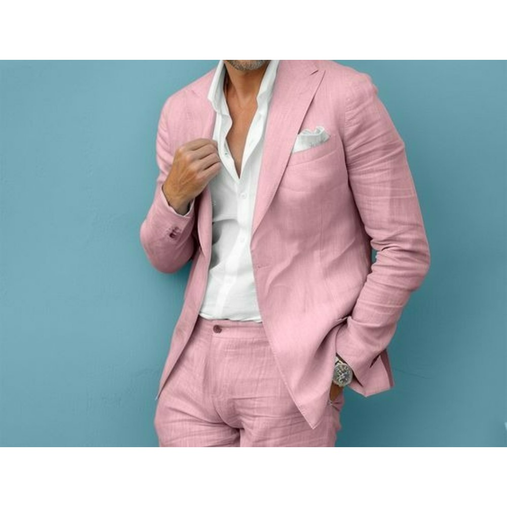Keten Düğün Erkek Takım Elbise - Men Formal Wear For Summer incelemesi ve fiyatı