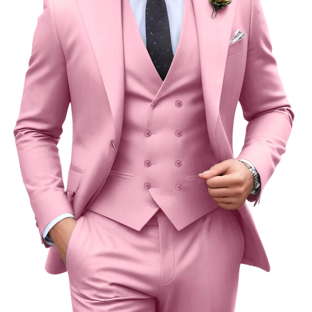 3 Parça Düz Renk Erkek Takım E - Men Formal Party Wear Outfit incelemesi ve fiyatı