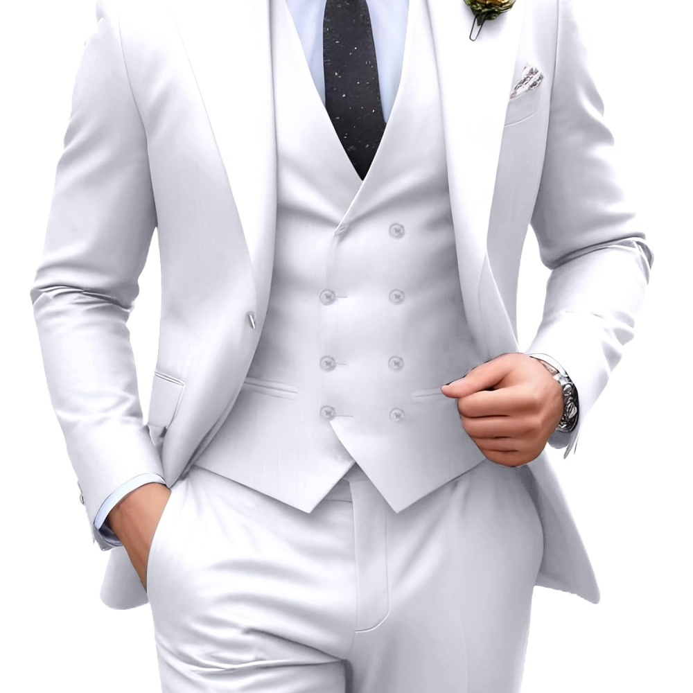 3 Parça Düz Renk Erkek Takım E - Men Formal Party Wear Outfit incelemesi ve fiyatı