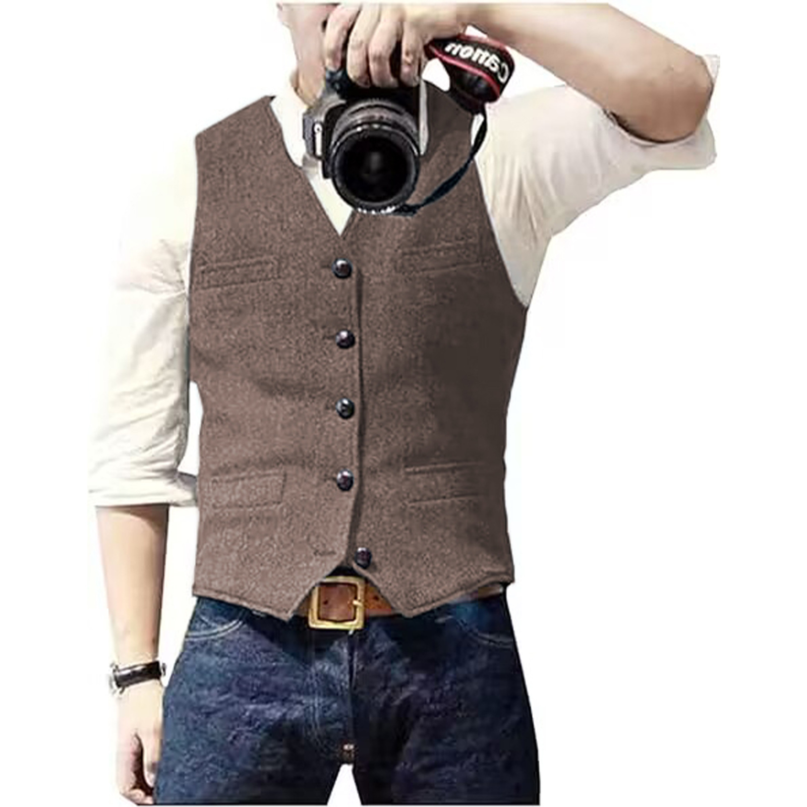 Erkek Takım Elbise Yeleği V Ya - Men'S Used Formal Wear incelemesi ve fiyatı