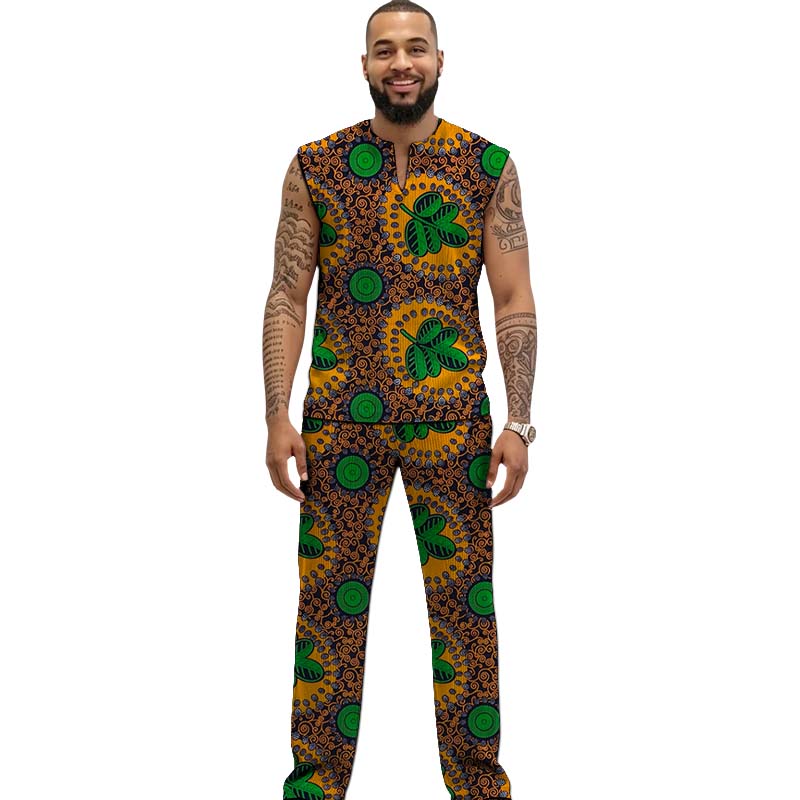 Afrika Desenli Özel Dikim Erke - Men Formal Party Wear Outfit incelemesi ve fiyatı