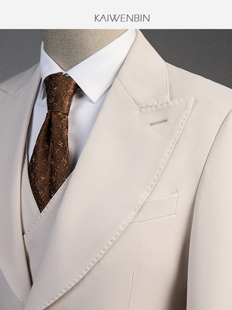 Erkek 3 Parça Takım Elbise Kre - Wool Suit Jacket incelemesi ve fiyatı