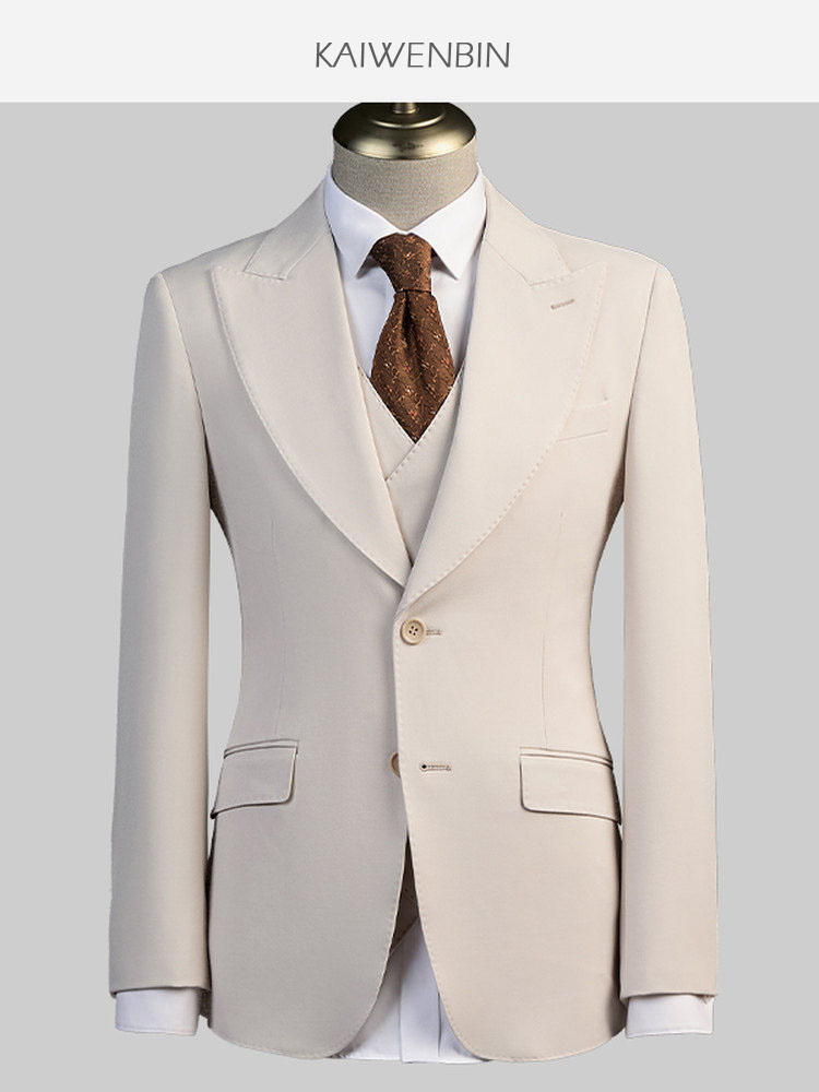 Erkek 3 Parça Takım Elbise Kre - Wool Suit Jacket incelemesi ve fiyatı